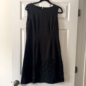 Black cocktail dress